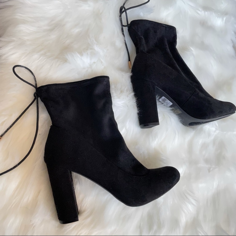 NEW Tie Up Sock Booties